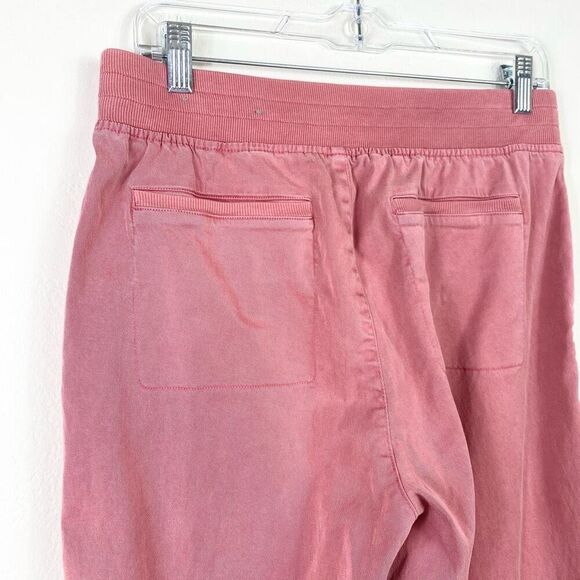 Soft Surroundings Dusty Pink Lyocell Buckle Ankle Pull On Pants Size S - Picture 4 of 8